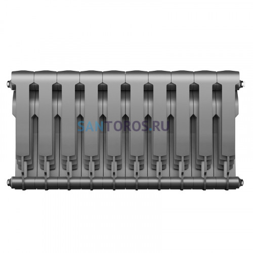 Радиатор Royal Thermo 350 х 10 секций BiLiner Silver Satin биметаллический секционный
